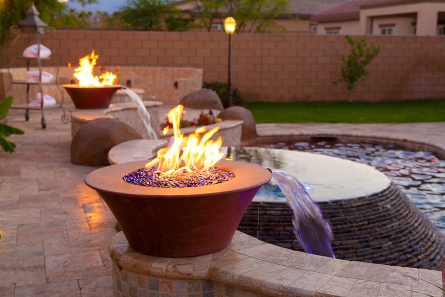 Fire/Water Bowls & Features