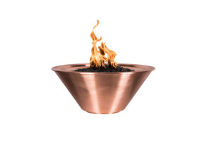 Outdoor Plus: Copper Fire Bowl. Available in 24" / 30" / 36"