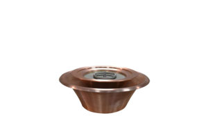 Outdoor Plus: Copper Fire & Water Bowl. Available in 30" / 36"