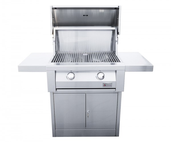 Beautiful and sleek, the Builder Grill is a top of its class freestanding grill with durable features in a commercially resilient body.